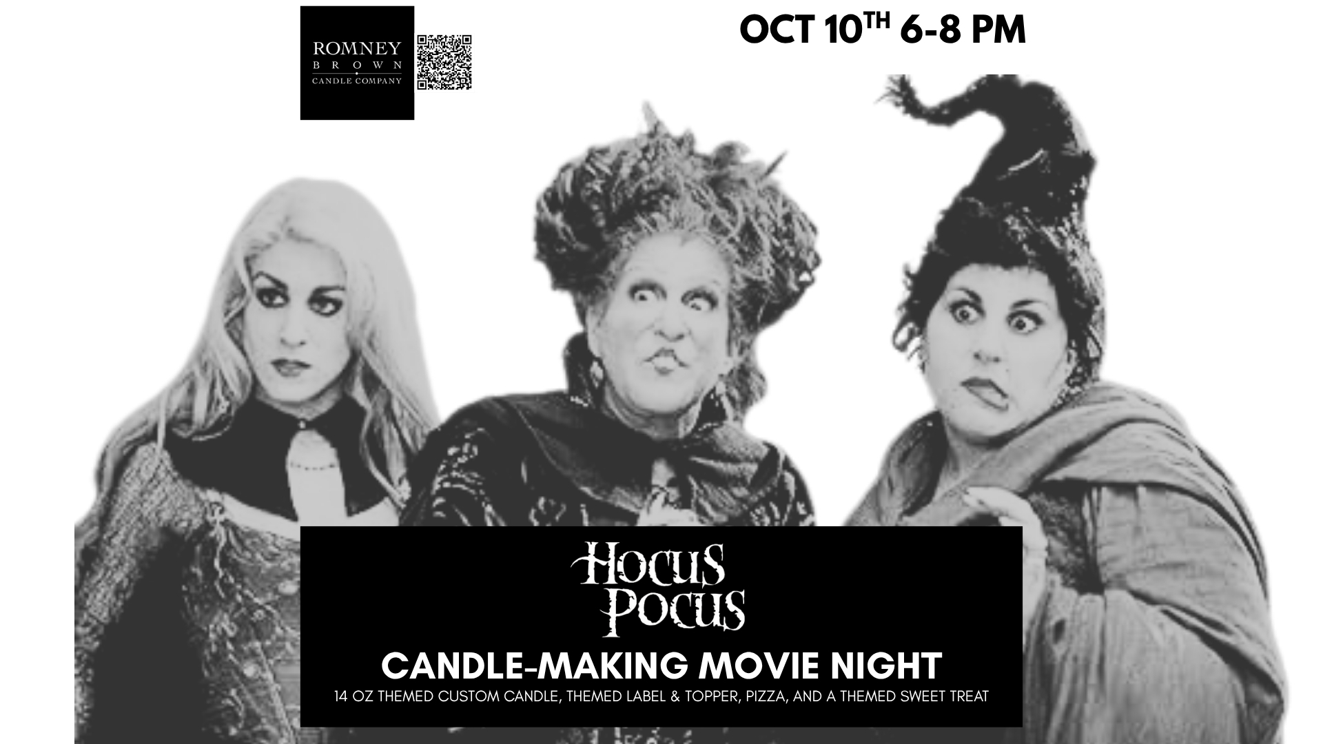 Hocus Pocus Candle-Making Movie Night  SECOND SHOWING!
